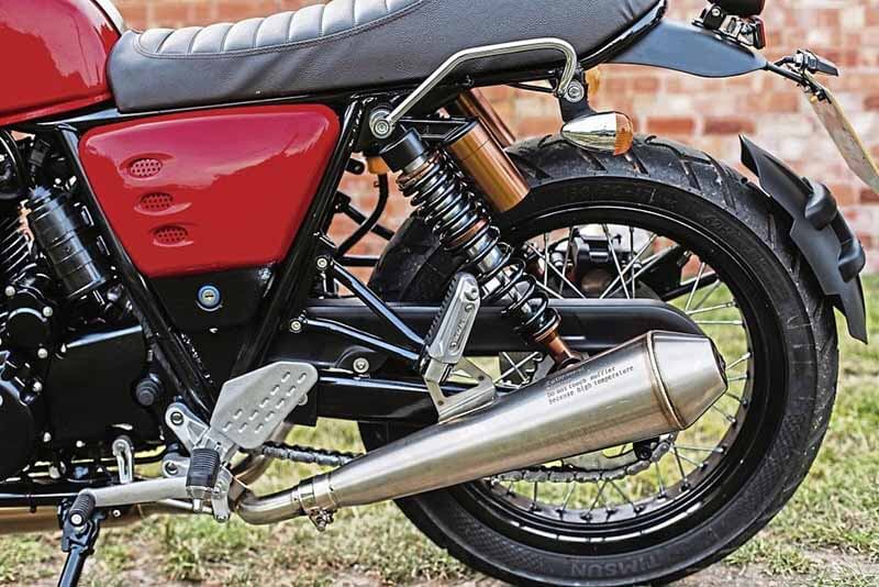 2022 Herald Motorcycle Cafe 400 red